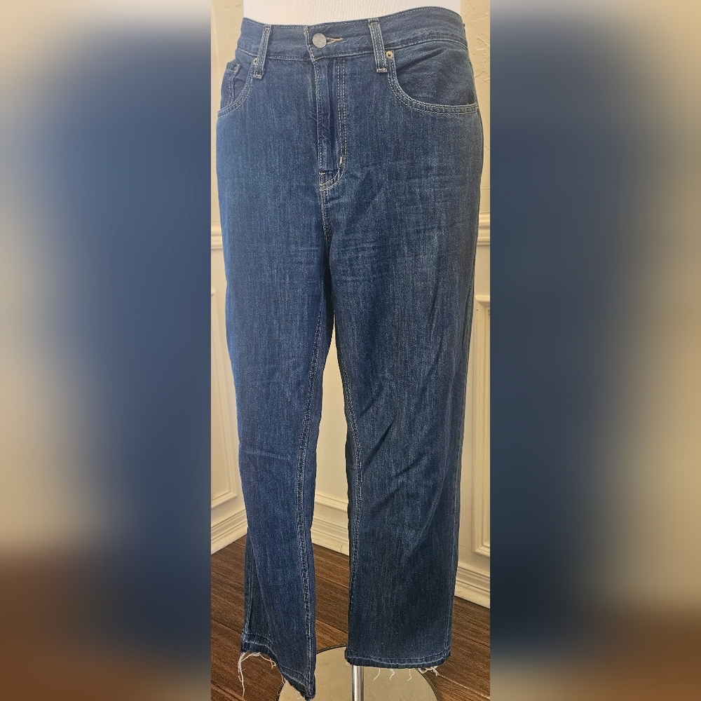 Levi's Women's Blue Boyfriend Jeans